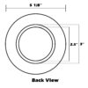 Dimensions of a spool collar