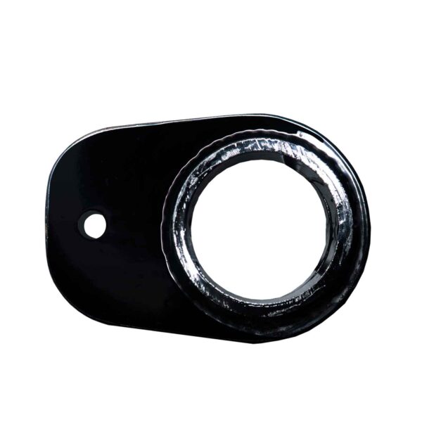 End safety collar for reel trailers