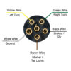 6-Hole Trailer Electrical Connector - Image 3